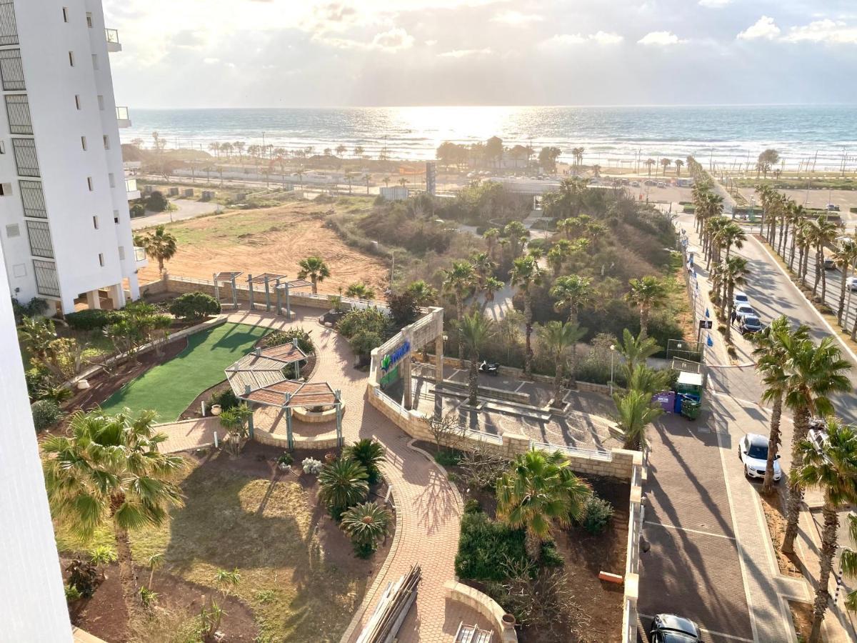 Exceptional View Facing Sea Of Givat Olga Hadera Exterior photo