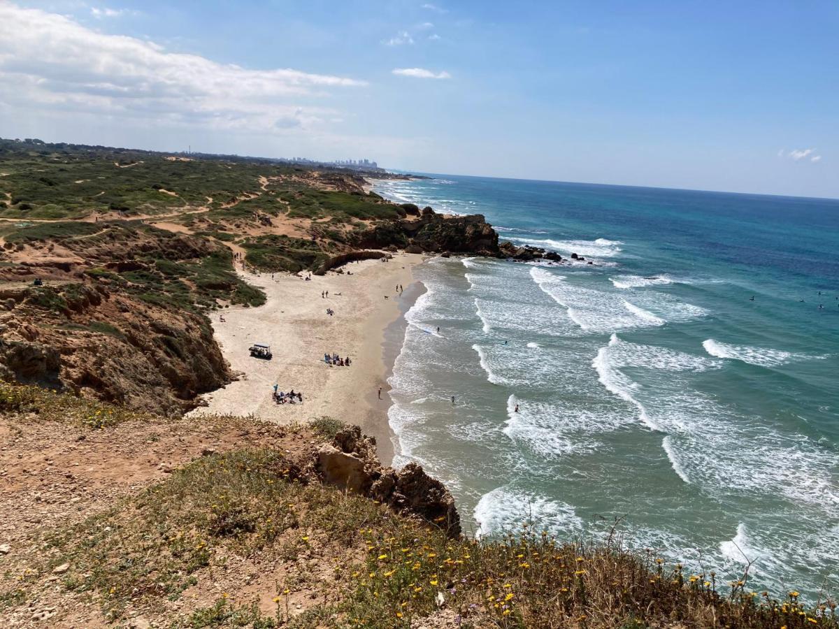 Exceptional View Facing Sea Of Givat Olga Hadera Exterior photo